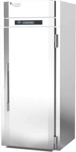 Victory Refrigeration HIS-1D-1-PT UltraSpec™ Series 36.2 cu. ft. 1 Section Solid Door Roll-Thru Heated Cabinet, Stainless Steel - 208-240 Volts, 36.5"W x 40.63"D x 84.25"H