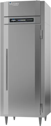 Victory Refrigeration HSA-1D-1-EW-PT 26.2 cu. ft. Solid Full Height Door 1 Section Pass-Thru Heated Cabinet