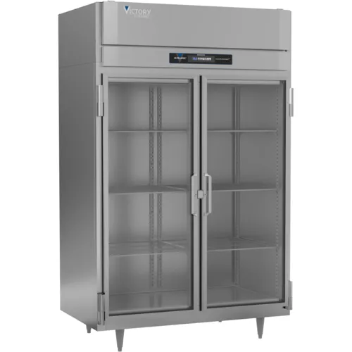 Victory Refrigeration RS-2D-S1-G-HC 52.13'' 2 Section Door Reach-In Refrigerator