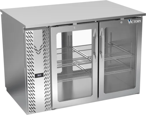 Victory Refrigeration Victory Refrigeration VBB48HC-FG-PT-S Pass-Thru Back Bar Refrigerator