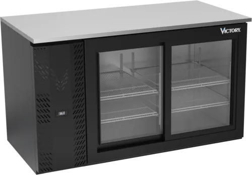 Victory Refrigeration Victory Refrigeration VBB58HC-F-GS-B Back Bar Refrigerator