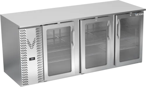 Victory Refrigeration Victory Refrigeration VBB78HC-G-S Back Bar Refrigerator