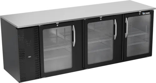 Victory Refrigeration Victory Refrigeration
VBB94HC-FG-B
Refrigerated Back Bar Storage Cabinet,