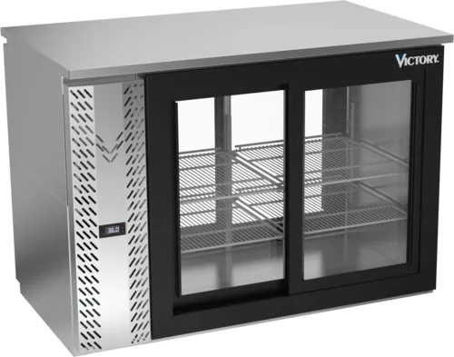 Victory Refrigeration Victory Refrigeration VBBN48HC-F-GS-PT-S Pass-Thru Back Bar Refrigerator