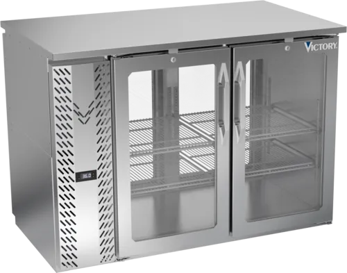 Victory Refrigeration Victory Refrigeration VBBN48HC-FG-PT-S Pass-Thru Back Bar Refrigerator