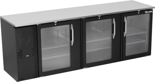 Victory Refrigeration Victory Refrigeration VBBN94HC-FG-B Back Bar Refrigerator