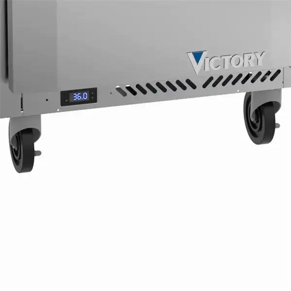 Victory Refrigeration VWR27HC 27'' 1 Door Counter Height Worktop Refrigerator with Side / Rear Breathing Compressor - 5.8 cu. ft.