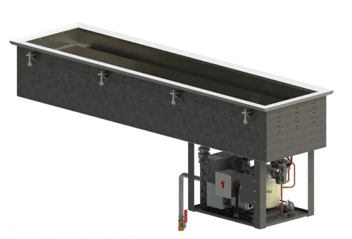 Vollrath Vollrath FC-4CSP-02120-N NSF7 Refrigerated Short-side Cold-Pan
