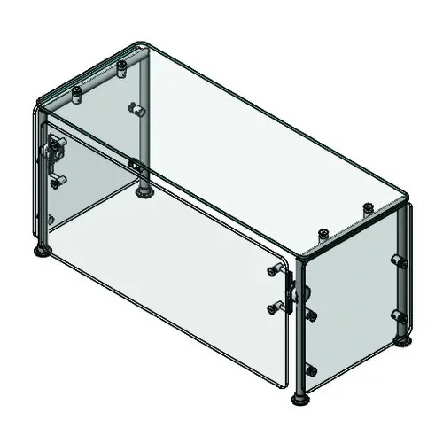 Vollrath Vollrath FC-6BG-051C 6-Series Velocity Cafeteria-Style Breath Guard