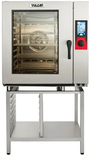 Vulcan TCM-101E-208/240 Half Size Electric Combi Oven with Touchscreen Controls -