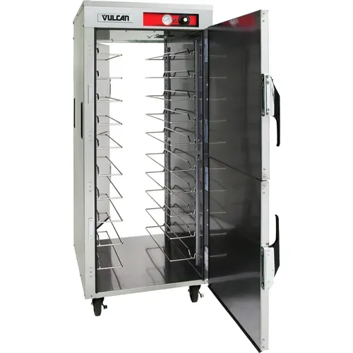 Vulcan VPT7SL Solid Door Mobile Pass-Thru Heated Holding Cabinet, 120 Volts