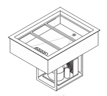 Wells HRCP-7443 Hot/Cold Drop In Unit Wells HRCP-7443 Hot/Cold Drop In Unit