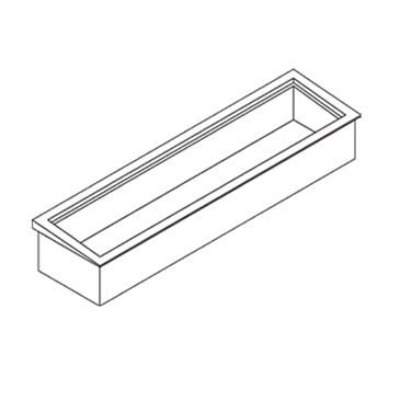 Wells ICP-400SLST Slope Top Slim Line Cold Food Unit Wells ICP-400SLST Slope Top Slim Line Cold Food Unit