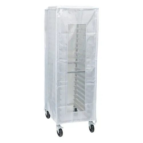 10-Tier End-Load Sheet Pan Rack With Brakes - 3" Spacing - Welded - Winco