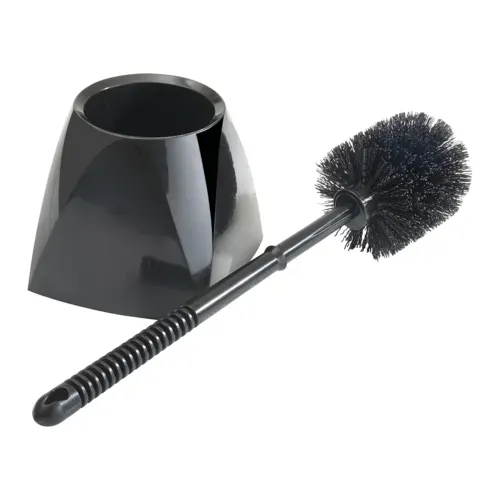 Winco Winco BR-15SET-B Toilet Bowl Brush with Caddy