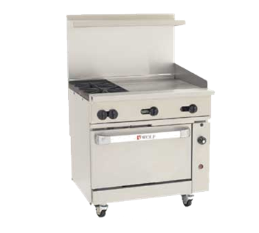 Wolf Range C36C-2B24GT Challenger XL" Restaurant Range Wolf Range C36C-2B24GT Challenger XL" Restaurant Range