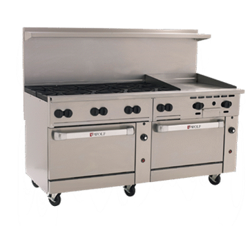 Wolf Range C72SS-8B24G Challenger XL" Restaurant Range Wolf Range C72SS-8B24G Challenger XL" Restaurant Range