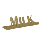 Service Ideas 1C-ST-MILK-SIGN-VG Table Sign