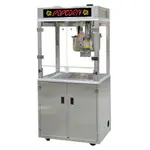 Gold Medal Products 2011-00-801 Pop-O-Gold 32 oz. Popcorn Machine with Base (36")