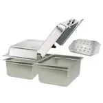 Gold Medal Products 8080-03 Steamer Pan & Lid Kit