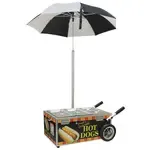 Gold Medal Products 8080NS Mini Cart/Hot Dog Steamer