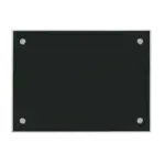 Aarco 6BKGB1824NT Glass Markerboard