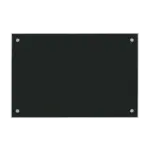 Aarco 6BKGB2436NT Glass Markerboard