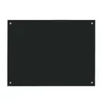 Aarco 6BKGB3648NT Glass Markerboard