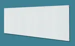 Aarco 6WGBM48120 ClearVision™ Magnetic Glass Markerboard