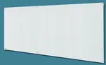 Aarco 6WGBM4896 ClearVision™ Magnetic Glass Markerboard