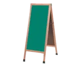 Aarco A-311SG Sidewalk Chalkboard