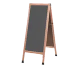 Aarco A-35SS Sidewalk Chalkboard