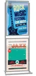 Aarco BPH2S Boaster Poster Holder