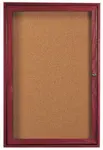 Aarco CBC3624R Red Oak Bulletin Board