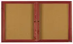 Aarco CBC3672R Red Oak Bulletin Board