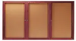 Aarco CBC4896-3R Red Oak Bulletin Board