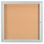 Aarco DCC3636R Aluminum Bulletin Board