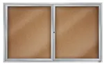 Aarco DCC3660RI Aluminum Bulletin Board