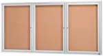 Aarco DCC3672-3R Aluminum Bulletin Board