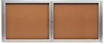 Aarco DCC3672RI Aluminum Bulletin Board