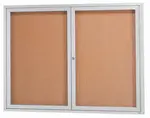 Aarco DCC4860RI Aluminum Bulletin Board