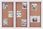 Aarco DCC4872-3R Aluminum Bulletin Board