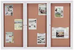 Aarco DCC4872-3RI Aluminum Bulletin Board