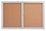 Aarco DCC4872R Aluminum Bulletin Board