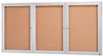 Aarco DCC4896-3RI Aluminum Bulletin Board