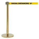 Aarco HB-7PYE Form-A-Line™ Crowd Control System