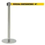 Aarco HC-7PYE Form-A-Line™ Crowd Control System