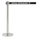 Aarco HS-7PBK Form-A-Line™ Crowd Control System