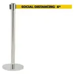 Aarco HS-7PYE Form-A-Line™ Crowd Control System