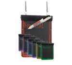 Aarco LF-2 Compact Ultra Lite Lighted Write-On Markerboard